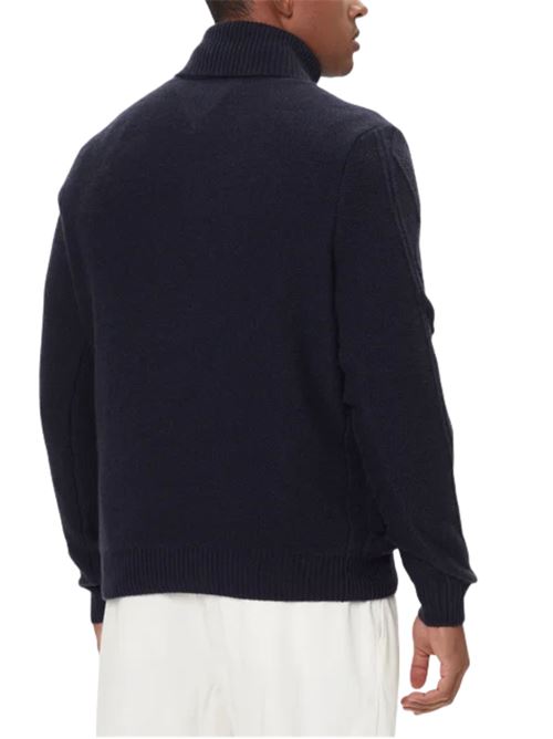 Maglioncino intrecciato a collo alto Tommy Hilfiger | MW0MW40914DW5